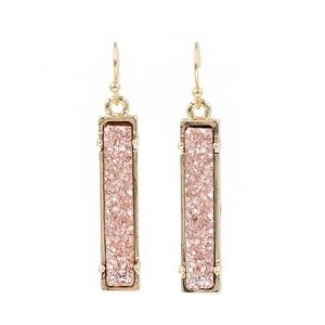 Glitter Vertical Bar Drop Earrings 💕 Bundle 2/$9